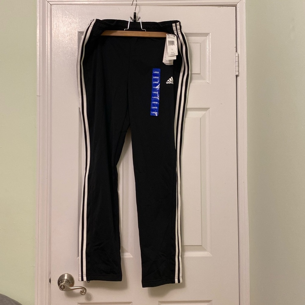 Men’s Tall Adidas Trico Zip pants size Large
